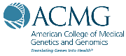 American College of Medical Genetics and Genomics Logo